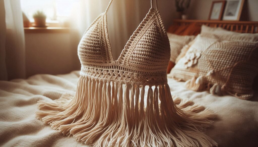 You said:
Crochet Bralette With Shell Stitch Design give me prompt again
You said:
Ribbed Crochet Tank Top give me prompt for this idea with descrition hashtags makings etc
You said:
give title ideas on crochet women tops
You said:
give me description for post seo optimized
You said:
give me prompt for featured image
You said:
Puff Sleeve Crochet Blouse, Butterfly Motif Crop Top, Wrap-Style Crochet Crop Top, Scalloped Edge Bralette Top, Tropical Leaf Crochet Tank, Crochet Peplum Top, Festival Mandala Back Top, Long-Sleeve Mesh Crochet Top, Elegant High-Neck Crochet Top, Layered Ruffle Crochet Crop Top give me prompt with real handmade tops for these ideas with detailed description and hashtags