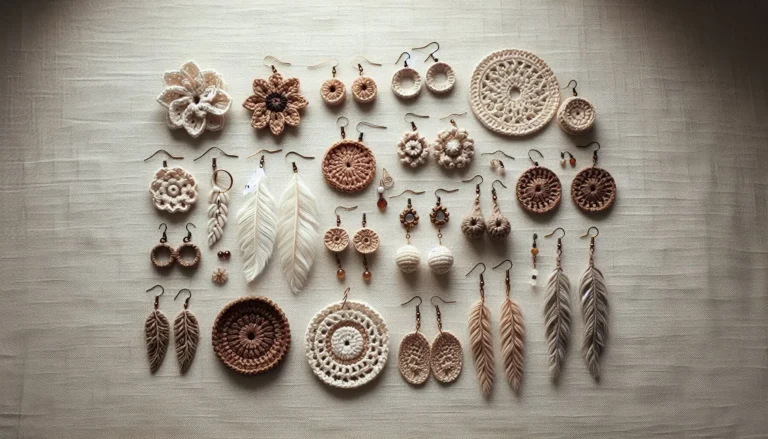 Stylish Crochet Earrings