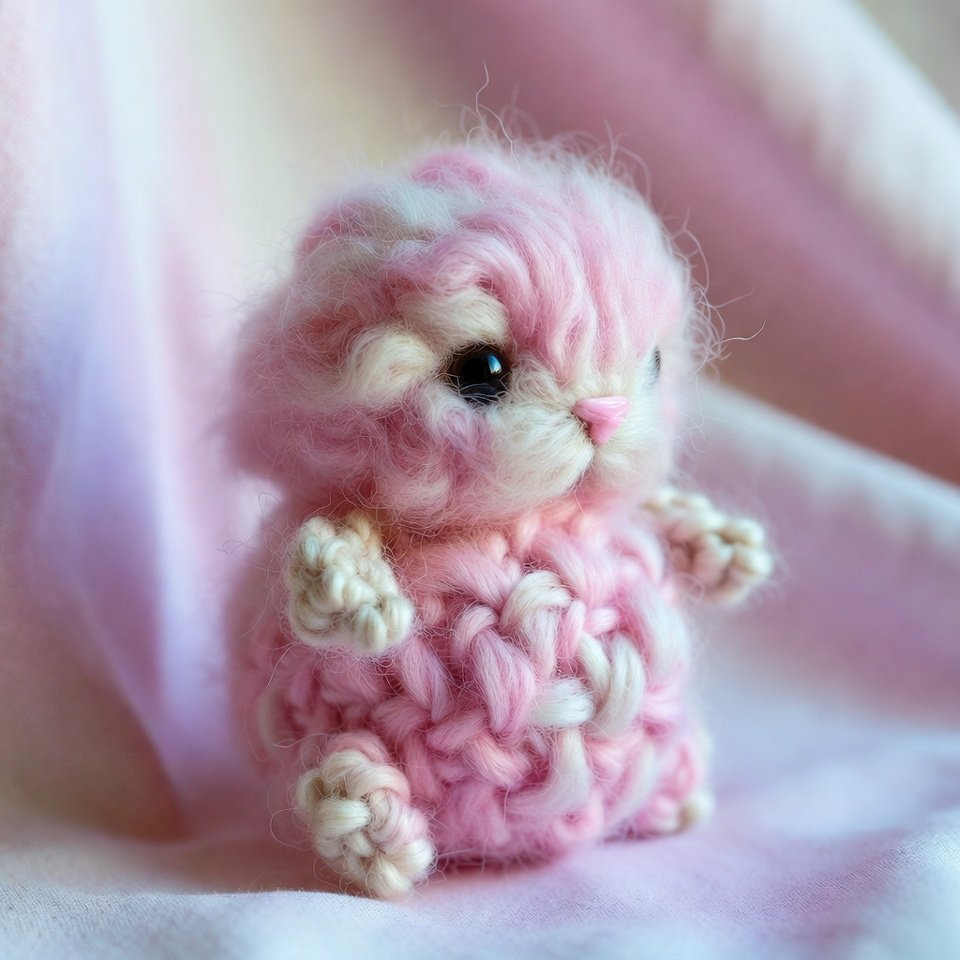 Cute beginner crochet amigurumi made with simple stitches