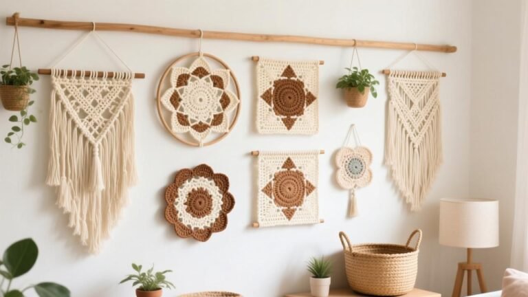 Chic & Creative Crochet Wall Art