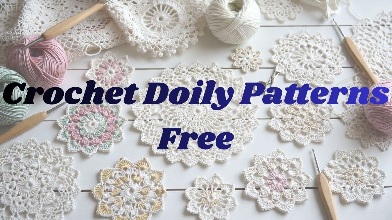 A crochet doily is a delicate, ornamental mat made from thread or yarn, usually worked in intricate lace patterns. T