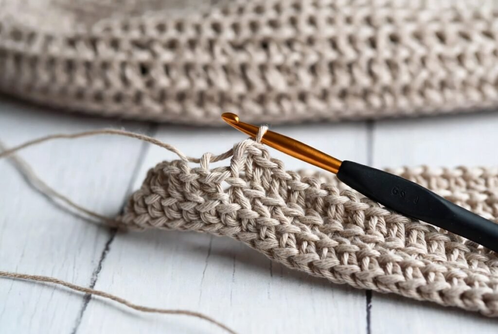 front post double crochet stitch tutorial for textured crochet patterns