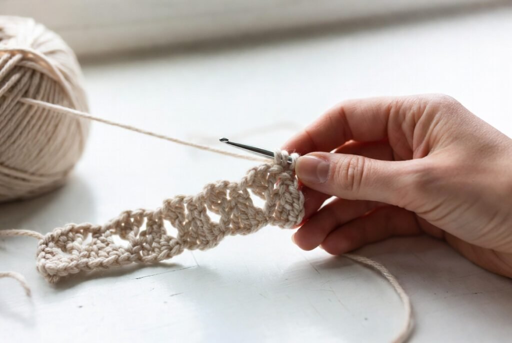 Foundation Double Crochet (FDC)